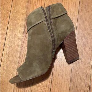 Nine West open toe booties